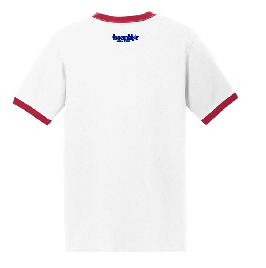 Red White and Foo Ringer Tee