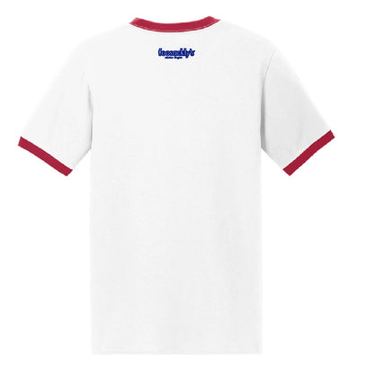 Red White and Foo Ringer Tee